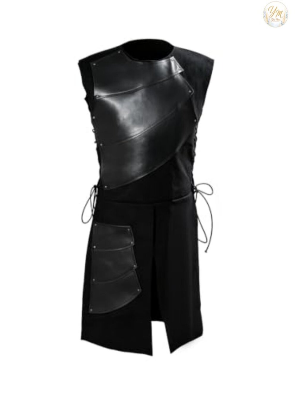 Men's Medieval Renaissance Waistcoat Vest Sleeveless Steampunk Gothic Costume